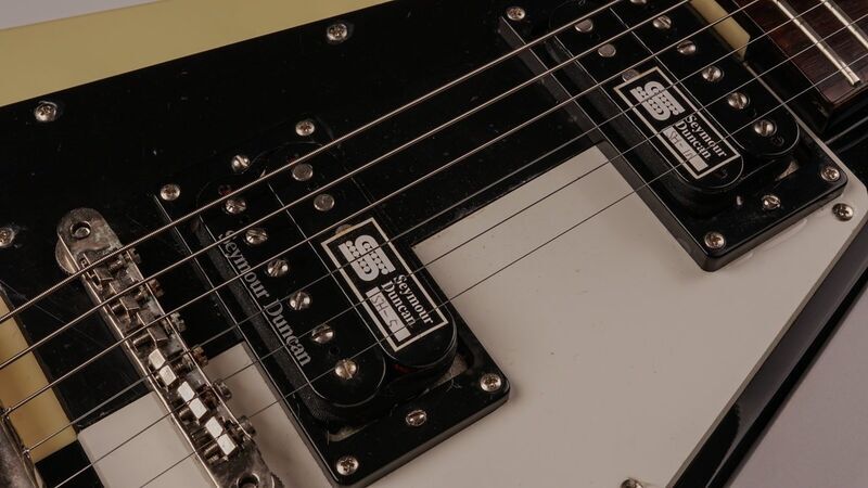 ESP EDWARDS E-FV-95WB - White/Black - Novi Old Stock | Bijela/crna, image 3 of 5