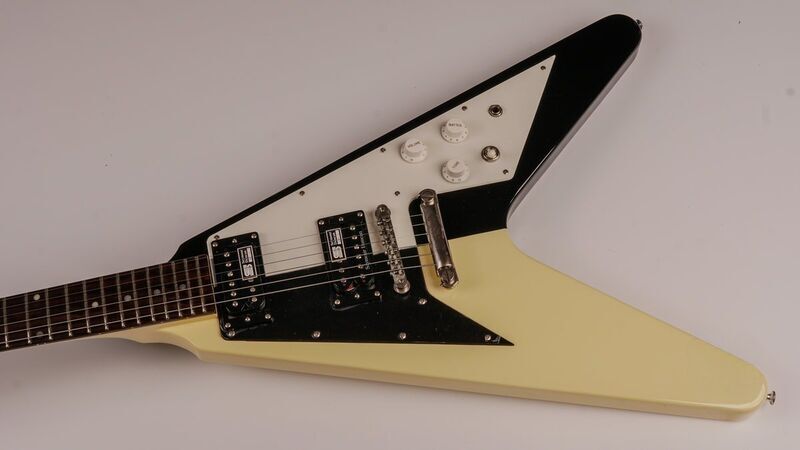 ESP EDWARDS E-FV-95WB - White/Black - Novi Old Stock | Bijela/crna, image 5 of 5