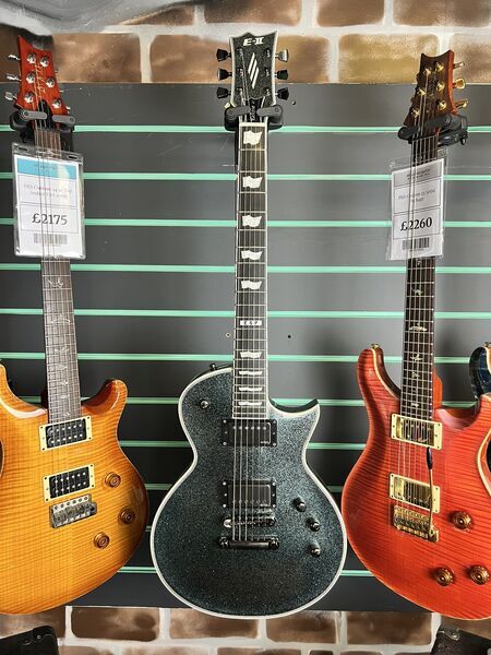 ESP E-II Eclipse DB Granite Sparkle 2014 MIJ Electric Guitar | sparkle, image 2 of 5