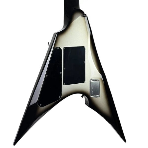 ESP E-II JL-7 Katana Jesse Liu Signature 2014 - Silver Sunburst | Silver Sunburst, image 4 of 4