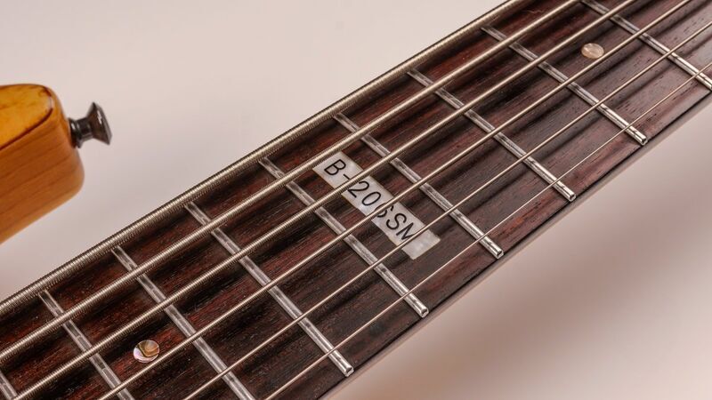 ESP LTD B-206SM 6-String Spalted Maple Natural Satin | натурално сатен, image 3 of 5