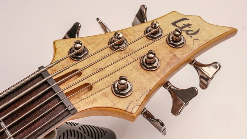 ESP LTD B-206SM 6-String Spalted Maple Natural Satin | натурално сатен, image 5 of 5