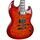 ESP LTD Deluxe Viper-1000 2019 - Quilted Maple Tiger Eye Sunburst | Maple Sunburst, thumbnail 2 of 5