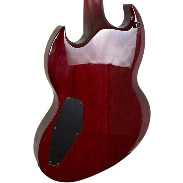 ESP LTD Deluxe Viper-1000 2019 - Quilted Maple Tiger Eye Sunburst | Maple Sunburst, image 5 of 5