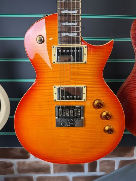 ESP LTD EC-1000ET Vintage Honey Burst 2016 Electric Guitar | Honey Burst, image 4 of 5