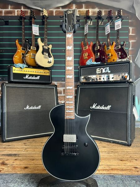 ESP LTD EC-201 Satin Black 2022 Electric Guitar | Satin Black, image 1 of 5