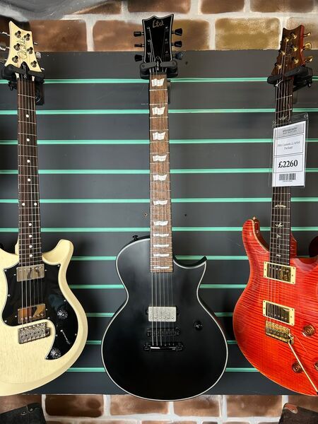 ESP LTD EC-201 Satin Black 2022 Electric Guitar | Satin Black, image 2 of 5