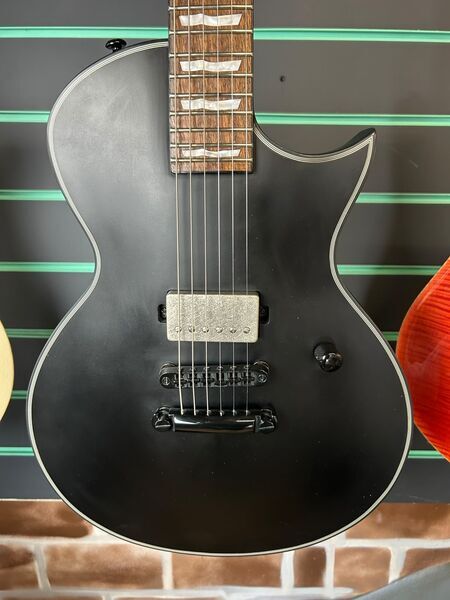ESP LTD EC-201 Satin Black 2022 Electric Guitar | Satin Black, image 4 of 5