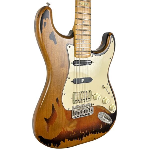 ESP LTD George Lynch Signature GL-256 2012 - Sunburst - Heavy Relic | Sunburst, image 2 of 5