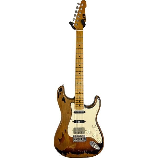 ESP LTD George Lynch Signature GL-256 2012 - Sunburst - Heavy Relic | Sunburst, image 3 of 5