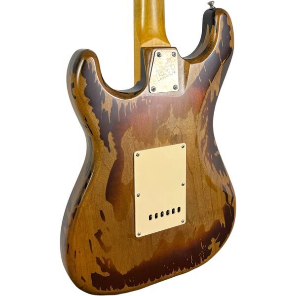 ESP LTD George Lynch Signature GL-256 2012 - Sunburst - Heavy Relic | Sunburst, image 5 of 5