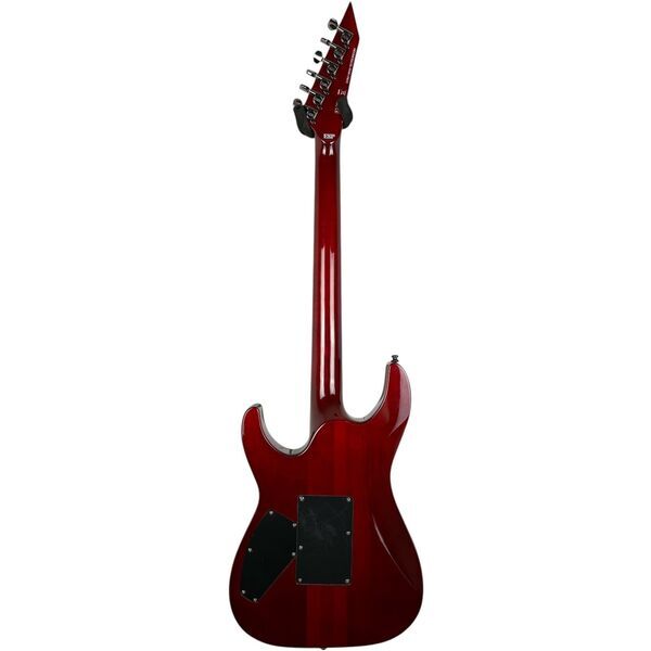 ESP LTD M-200FM 2008 - See Thru Red | See Thru Red, image 3 of 4