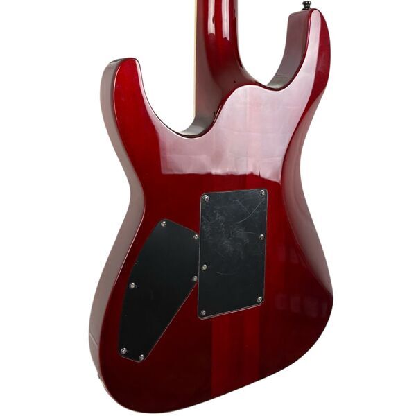 ESP LTD M-200FM 2008 - See Thru Red | See Thru Red, image 4 of 4