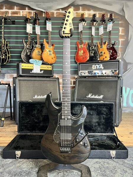 ESP LTD SN-1000 FR Charcoal Metallic 2015 Modified Electric Guitar | Charcoal Metallic, image 1 of 5