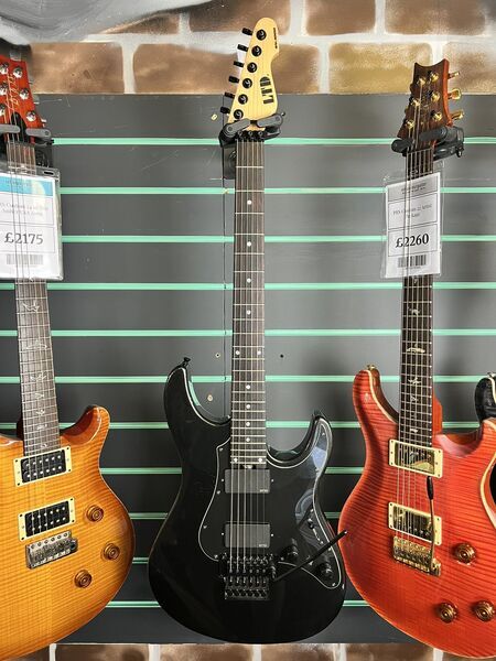ESP LTD SN-1000 FR Charcoal Metallic 2015 Modified Electric Guitar | Charcoal Metallic, image 2 of 5