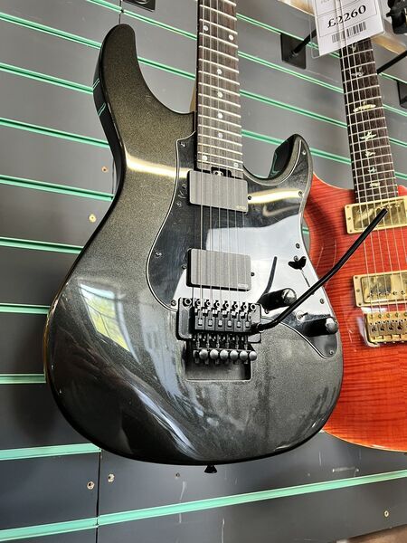 ESP LTD SN-1000 FR Charcoal Metallic 2015 Modified Electric Guitar | Charcoal Metallic, image 3 of 5