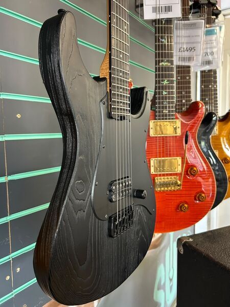 ESP LTD SN1-HT Black Blast 2021 Electric Guitar | black, image 3 of 5