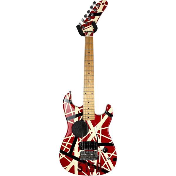 EVH 5150 Mini Guitar - Red Striped | Red Striped, image 2 of 4