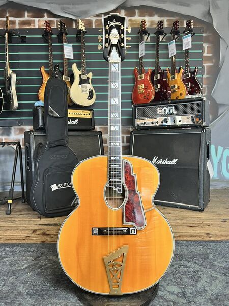Excelsior Super King Gloss Natural 2009 Handmade Acoustic Guitar | Gloss Natural, image 1 of 5