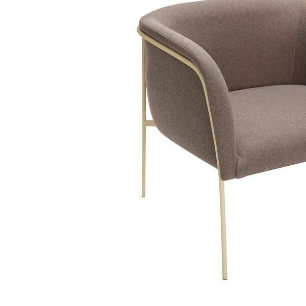 Eyrie lounge chair brown | brown, image 3 of 4
