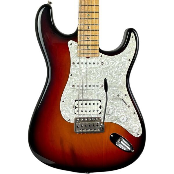 Faber FA130S-CHM-HSS Stratocaster – Dark Cherry Sunburst | Original, image 1 of 5