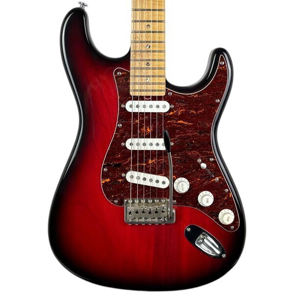 Faber FA130S-CHM-SSS Stratocaster – Dark Cherry Sunburst | Original, image 1 of 5