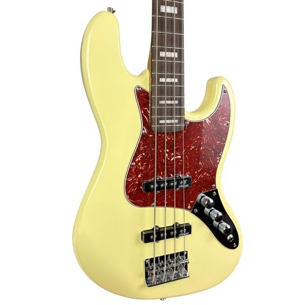 Faber JBC VWR Jazz Bass - Vintage White | Vintage White, image 2 of 5