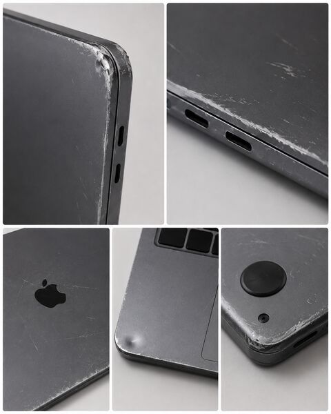 FAIR Apple MacBook Air 2022 | 13.6" | M2 | 8 GB | 256 GB SSD | 8-Core GPU | space gray | DE, image 2 of 6