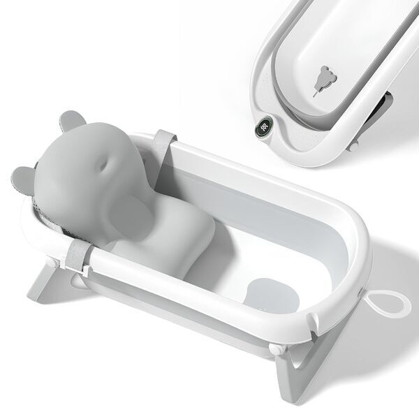 Superbe Bebe Faltbare Babybadewanne | XXL | grey 1