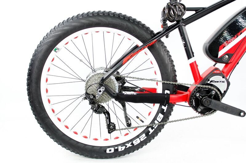 Fantic Fat Sport GS 888 (2018) | Diamant | schwarz/rot/weiß | 26" | M | 100 - 500 km 2