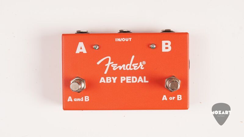 Fender ABY Pedal - A/B/Y Switcher - orange - przełącznik dwóch wzmacniaczy | orange, image 1 of 2