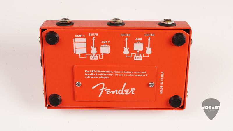 Fender ABY Pedal - A/B/Y Switcher - orange - przełącznik dwóch wzmacniaczy | orange, image 2 of 2