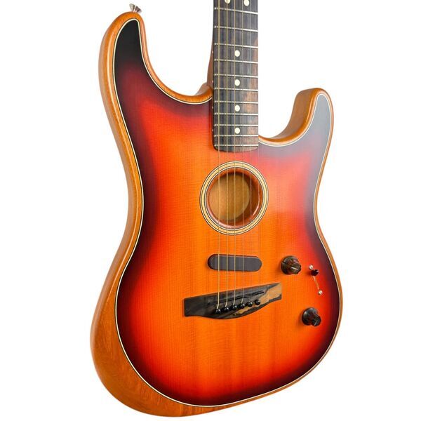 Fender American Acoustasonic Stratocaster 2020 - Sunburst | sunburst, image 1 of 4