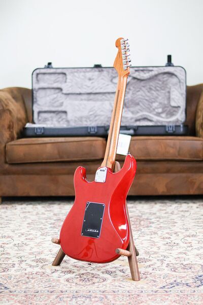 Fender American Pro II Stratocaster HH | Crimson Transparent | Crimson Transparent, image 2 of 5