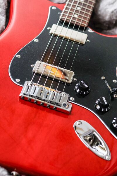 Fender American Pro II Stratocaster HH | Crimson Transparent | Crimson Transparent, image 3 of 5