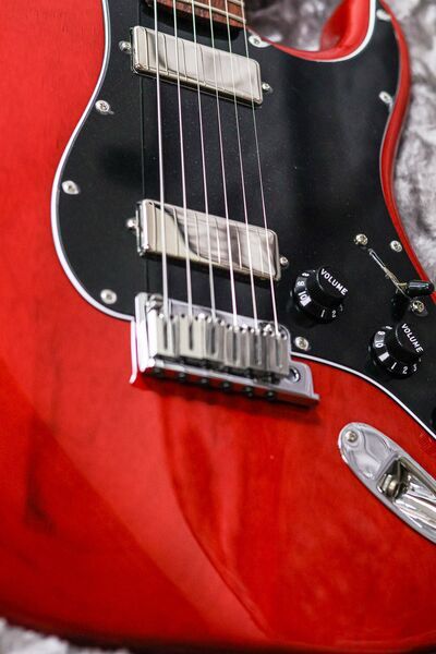 Fender American Pro II Stratocaster HH | Crimson Transparent | Crimson Transparent, image 4 of 5