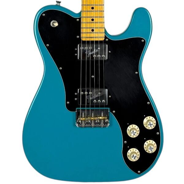 Fender American Professional II Telecaster Deluxe 2021 - Miami Blue | Miami Blue, image 1 of 5