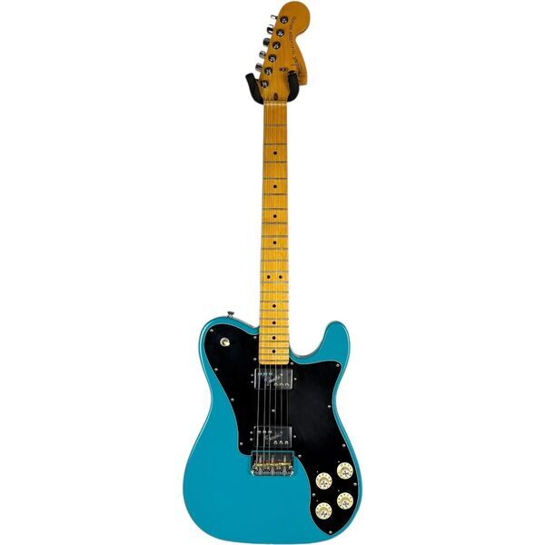 Fender American Professional II Telecaster Deluxe 2021 - Miami Blue | Miami Blue, image 3 of 5