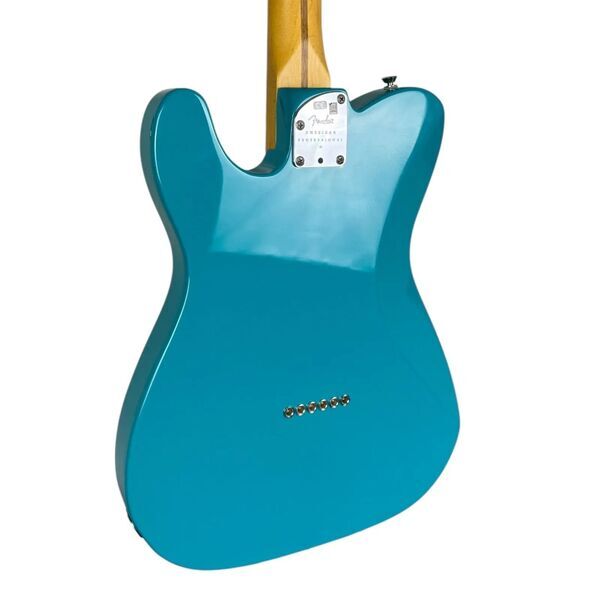 Fender American Professional II Telecaster Deluxe 2021 - Miami Blue | Miami Blue, image 5 of 5