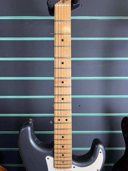 Fender American Standard Stratocaster Charcoal Frost Metallic 2008 Electric Guit | Charcoal Metallic, image 5 of 5