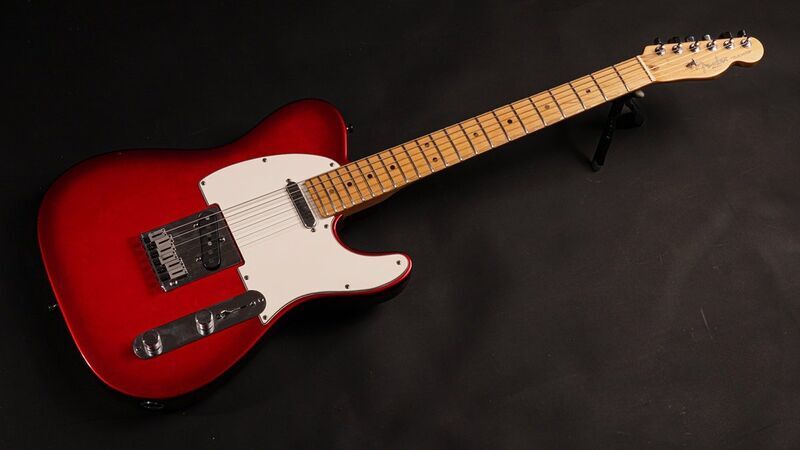 Fender American Standard Telecaster – Lipstick Red Metallic (1995) | red, image 1 of 5