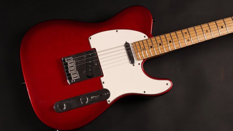 Fender American Standard Telecaster – Lipstick Red Metallic (1995) | red, image 2 of 5