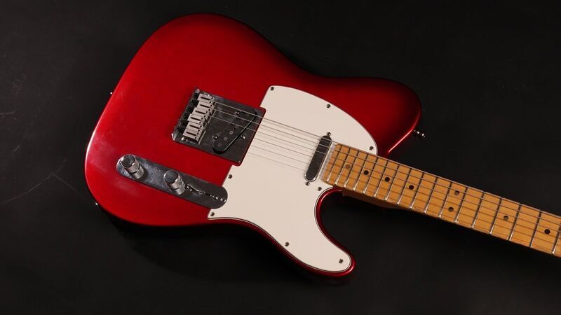 Fender American Standard Telecaster – Lipstick Red Metallic (1995) | red, image 3 of 5