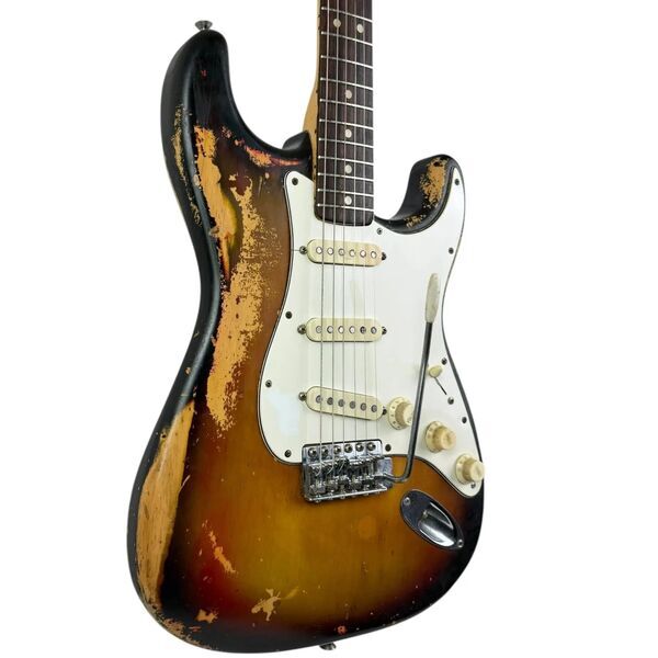 Fender American Stratocaster 1974 - Sunburst | sunburst, image 1 of 4