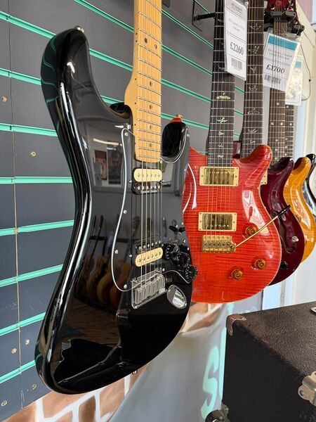 Fender American Stratocaster Black 2005 Electric Guitar w/ Modifications | black, image 3 of 5