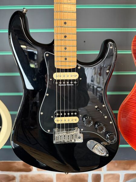 Fender American Stratocaster Black 2005 Electric Guitar w/ Modifications | black, image 4 of 5