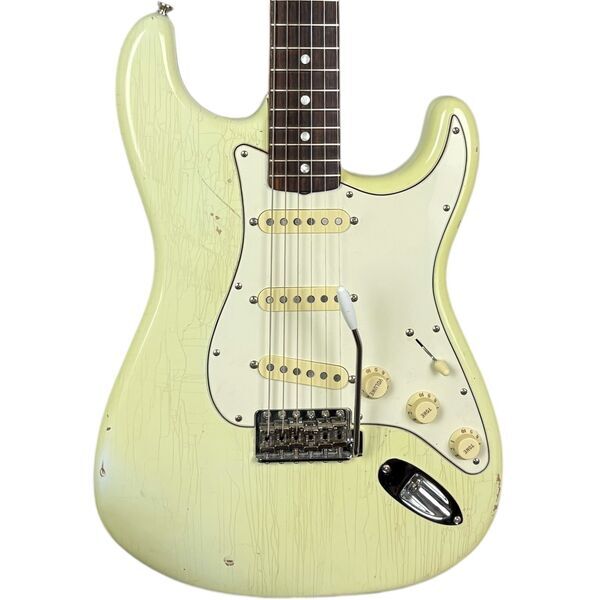 Fender American Vintage 65 Reissue Stratocaster 2015 - Olympic White | Olympisk Vit, image 1 of 5