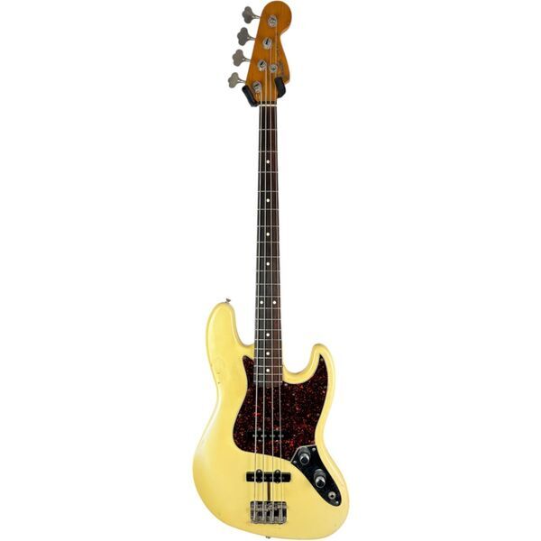 Fender American винтидж Jazz бас 1998 | vintage бял, image 3 of 5