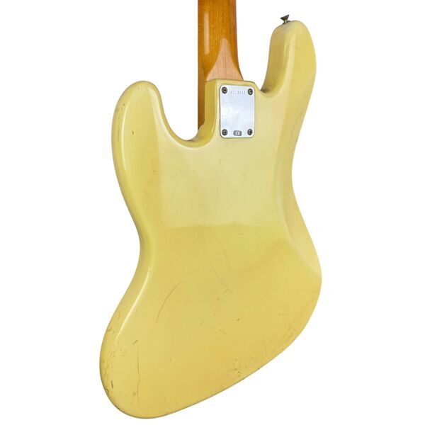 Fender American винтидж Jazz бас 1998 | vintage бял, image 5 of 5