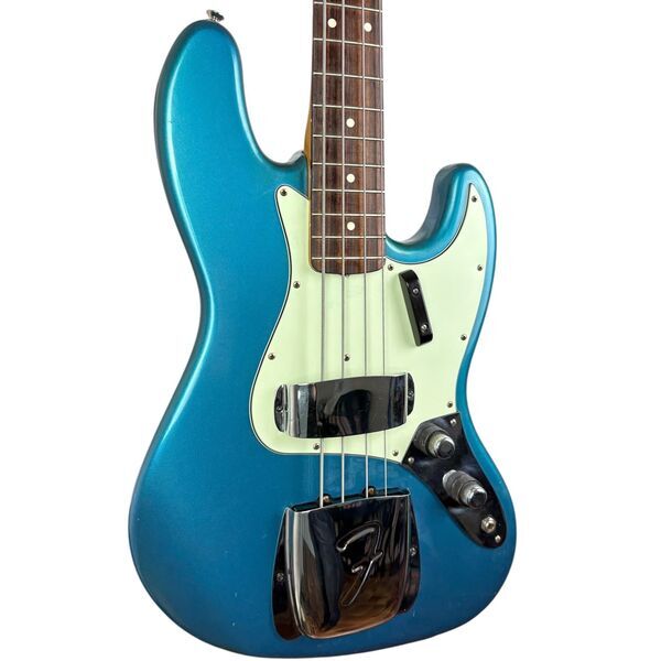 Fender American Vintage Reissue 62 Jazz Bass 1999 - Lake Placid Blue | Lake Placid-blå, image 2 of 5